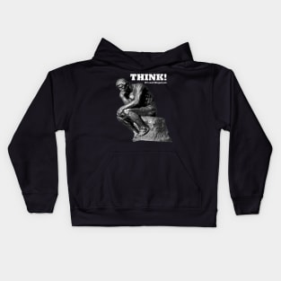 Think! It's not illegal yet! Statue Kids Hoodie